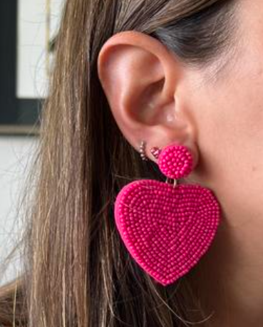 Aros Cuore- Fucsia