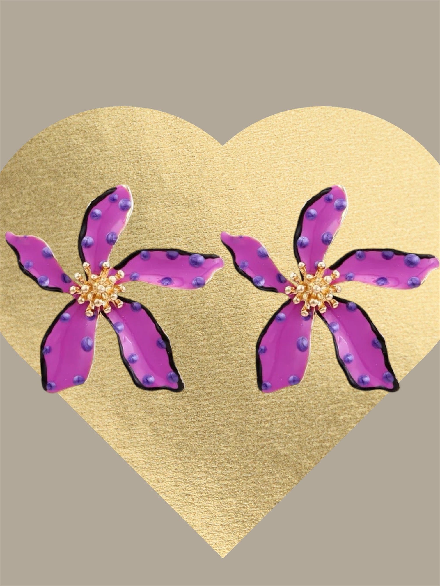 Aros Olimpia- morado