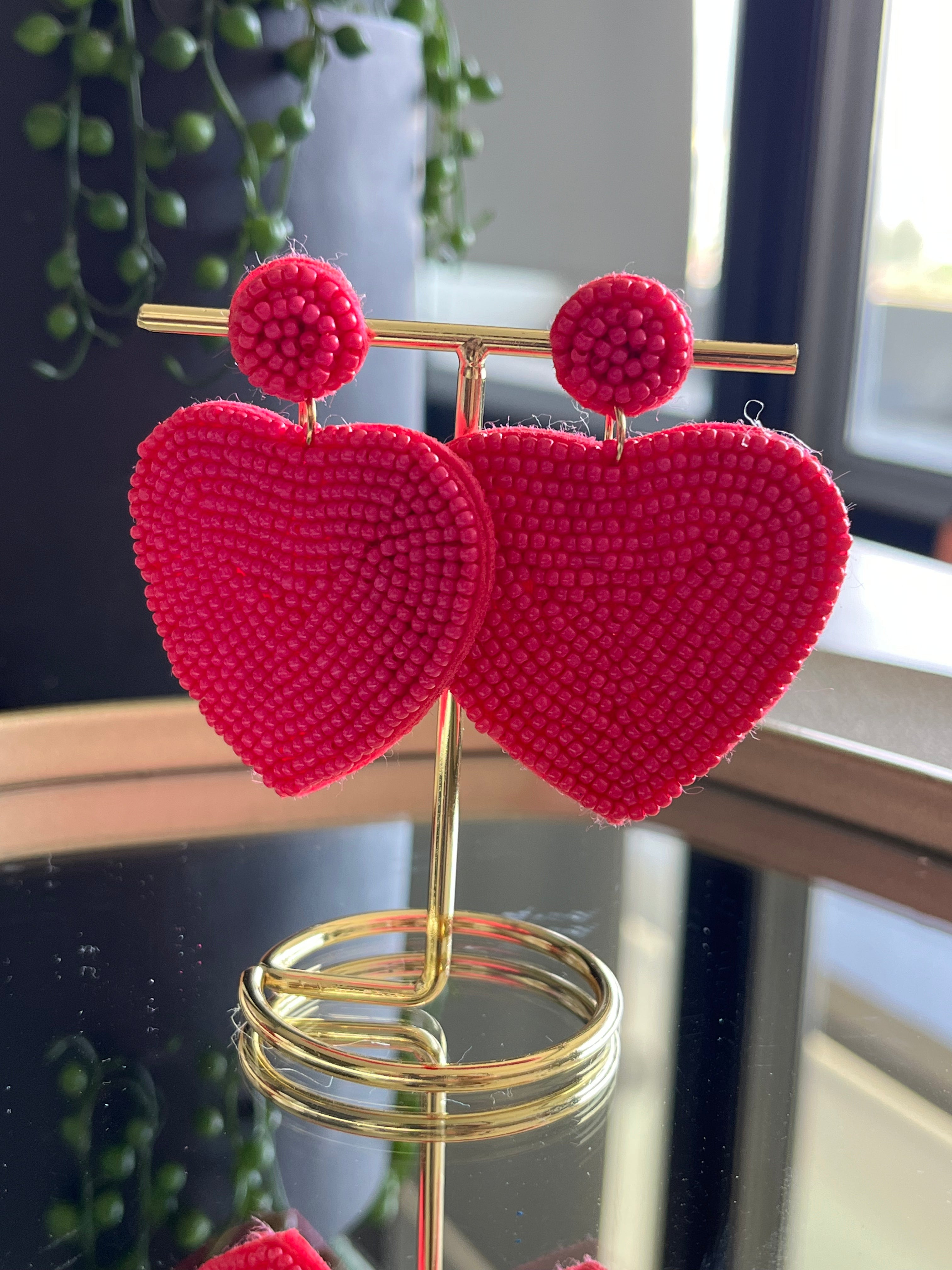 Aros Cuore- Fucsia